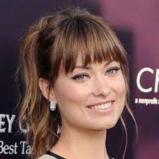 Frange Droite La Frange Droite D Olivia Wilde Frange Droite Coupe De Cheveux Coupe Cheveux Long Boucles