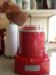 Crush them separately, then add both the mixture and the berries to the ice cream maker. Six 5 Minute Recipes For The Cuisinart Ice Cream Maker Cuisinart Ice Cream Recipes Homemade Ice Cream Recipes Machine Ice Cream Recipes Machine