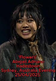 Abigail Adriano Backstage