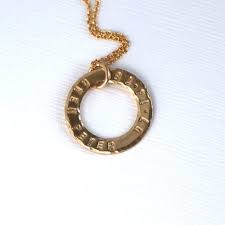Sometimes there's not a ball washer on every tee box, but you can get around that issue with this handheld model. Gold Washer Ring Mother S Necklace With Baby Name And Birth Date Piccola Jewelry