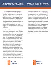 Write a reflective essay about luck. Sample Of Reflective Journal Reflective Journal Reflective Essay Examples Journal Sample