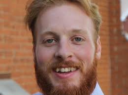 Dan Lyden top of the hill at Colonial Highland Gathering