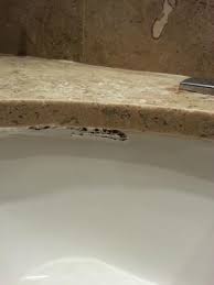 Mold can grow anywhere in your home, but it thrives in the damp and dark underneath sinks. Mold Mildew Under Rim Of Bathroom Sink Bild Von Iberostar Paraiso Beach Playa Paraiso Tripadvisor
