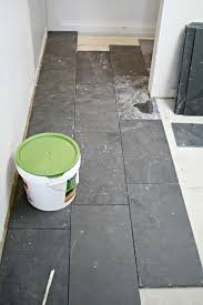 Tiles 12x24 tile in a small bathroom 12x24 bathroom tile layout. My Pick For The Bathroom Floor And Some Progress Finally From Thrifty Decor Chick