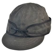 waxed cotton cap