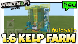 The game control to eat a slice of cake depends on the version of minecraft: Minecraft Best 1 6 Automatic Kelp Farm Ever Tutorial Mcpe Xb Minecraft Tutorial Bedrock