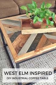Save by building a homemade table, and stay in style. West Elm Inspired Industrial Diy Coffee Table Coffee Table Plans Industrial Coffee Table Diy Coffee Table