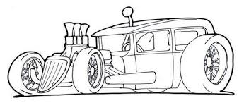 Rat Rod Coloring Pages Rat Fink Cars Coloring Pages Cool Car Drawings Art Cars