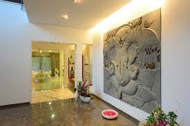 Lazuli Foyer Design Pooja Room Design Indian Home Decor