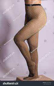 Beautiful Asian Woman Legs Fishnet Stockings Stock Photo 1643124952 |  Shutterstock