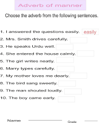 Before, after, as, when, while, until, as soon as, since, no sooner than, as long as etc. Adverb Of Manner
