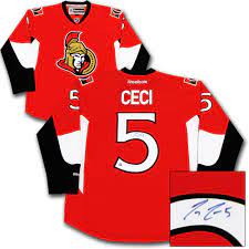 Wild spoke with dustin byfuglien. Cody Ceci Autographed Ottawa Senators Jersey Nhl Auctions