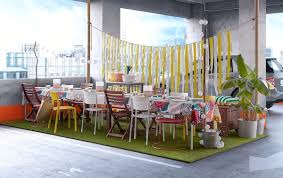 اقم حفلة في الهواء الطلق في وسط المدينة Ikea