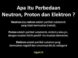 Pengertian Neutron Penemuan Sifat Dan Fungsi Jagad Id