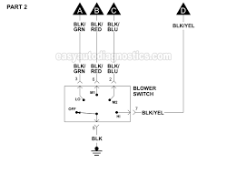 Page 1 of 1 start overpage 1 of 1. Blower Motor Wiring Diagram 1996 2000 2 5l V6 Sebring And Avenger