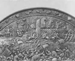 The trojan shield investigation has uncovered that anom devices are used by tcos to traffic drugs and launder the proceeds of those drug sales, the document reads. Shield Depicting The Siege Of Troy French The Metropolitan Museum Of Art