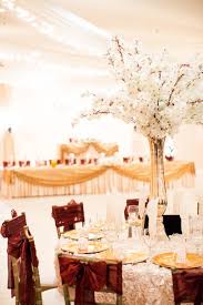 Burgundy And Champagne Wedding Decor Arizona Wedding Photographers Villa Tuscana Red Wedding Decorations Gold Party Decorations Hall Decor