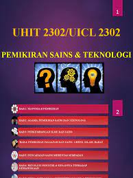 Penguasaan sains dan teknologi 5. Bab 2 Agama Dan Pemikiran St