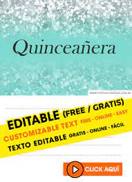 Usa esta plantilla para tarjetas de presentación para crear tus propias tarjetas profesionales o personales. 25 Tarjetas De Cumpleanos De 15 Anos Gratis Para Editar Personalizar E Imprimir Tambien Tematica Paris Invitaciones Editables Gratis