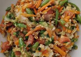 Setiap bahan memiliki kandungan gizi yang berbeda. Resep Orak Arik Sayur Kol Buncis Wortel Sosis Yang Gampang Pasti Enak Resepmasakan Web Id