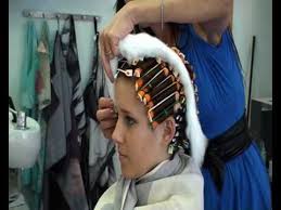 Thin bob for women over 50. Mireille Short Perm Youtube
