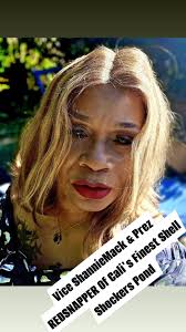 Vice President and President of Cali's Finest Shell Shockers . V.P  ShannieMack aka Chanta Hope-Rankin and Prez Redsnapper aka Yvonne Lee .  Bloop Bloop 🐢 🐢 🐢