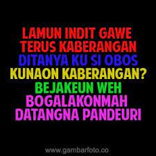 Dp Bbm Lucu Bahasa Sunda 2016 Quotes Words Humor