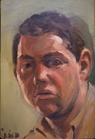 Ringling College of Art and Design student's self-portrait from 1964