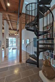 Whether grand and sweeping, rendered in wood, or a minimalist arrangment of metal and glass, the modern staircase is an example of literally elevated design. Cabin Spiral Staircase Houzz