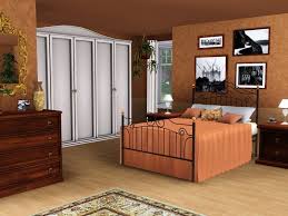 This Tranquil Master Bedroom Suite Includes A Vast Bed With End Tables And An Elegant Dressing Area Found In Tsr Categ Bedroom Sets Sims 4 Bedroom Sims 4 Beds