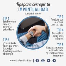 Tips Para Corregir La Impuntualidad Puntualidad Crecimientopersonal Lafamiliainfo How To Plan Growing Up Motivation