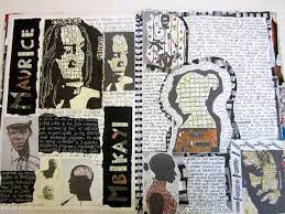 Beautiful Layout And Use Of Materials Book Art Art Alevel Sketchbook Journaling