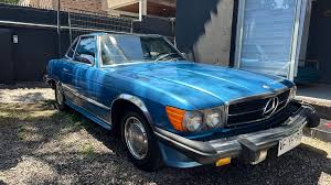 Image result for Marine Blue 1980 Mercedes