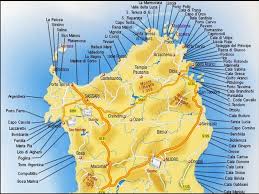 Angebot anfordern corona karte wetter auf sardinien. Sardinienkarte Der Strande Im Norden O Solemio