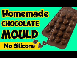 A great thing about baking with silicone is the variety of recipes available online! Diy Homemade Chocolate Mould How To Make Chocolate Mould At Home Without Silicone No Silicone Mould Youtube