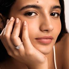 Maya Diamond Ring In Silver