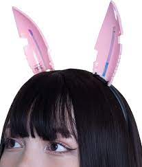 MOEFLAVOR Kawaii Anime Cosplay Danger Gamer Bunny Headband (Pink) :  Clothing, Shoes & Jewelry - Amazon.com