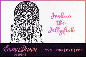 Download Joshua The Jellyfish Mandala Zentangle Design Svg By Emma Dawn Designs Thehungryjpeg Com