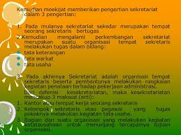 Kali ini pakdosen akan membahas tentang sekretaris? Kesekretariatan Oleh Supriati Sst Sekretaris Ppt Download