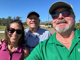 Great game today at Largo golf course with friends Daniel Collick and Anita  Gonzalez-Collick. Nice win Anita! 🙂