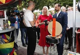Oslo pride 2020 lasts from june 19th to june 28th, with the big parade as the highlight. Crown Prince Haakon And Crown Princess Mette Marit Visited Pride Park In Oslo
