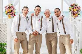 Real Photos Destination Wedding In Ocho Rios Jamaica Destination Wedding Groomsmen Attire Beach Wedding Groomsmen Luxe Destination Weddings