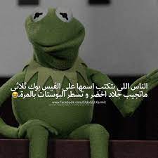 الضفدع كيرميت بوستات وكومنتات للفيس بوك some funny jokes funny dude funny study quotes