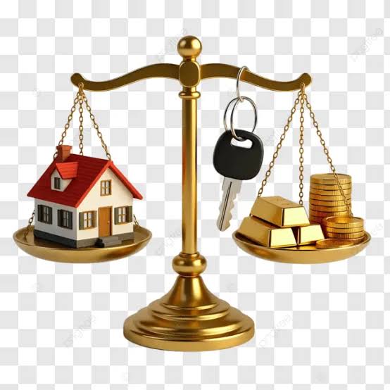 Wealth And Property Balance A Symbol Of Financial Decisions, Balance Clipart, Wealth, Property PNG Transparent Image and Clipart for Free Download
