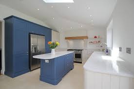 cabinets hand painted hicks blue by