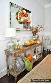 Diy console table | table decor. 23 Amazing Ways To Style Your Console Table With Fall Decor