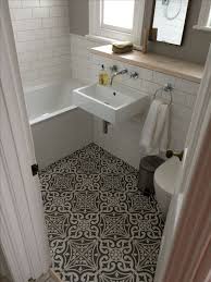 Printed Ceramic Floor Tiles With Small Bathroom Small Bathroom Remodel Bathrooms Remodel