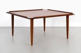 Cork dining table by edward wormley for dunbar. Poul Jensen For Selig Coffee Table Matthew Rachman Gallery