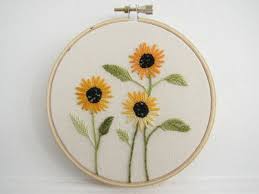 Check out our how to do embroidery selection for the very best in unique or custom, handmade pieces from our shops. Sunflowers Embroidery Flowers Pattern Hand Embroidery Designs Hand Embroidery Patterns