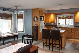 Paint colors for kitchens with golden oak cabinets are abundant. Gray Kitchen Wall Colors Novocom Top
